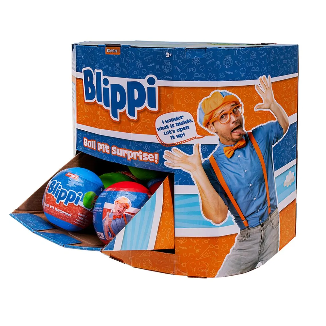 TOY PARTNER S.A. Blippi - Figura sorpresa Blippi (varios modelos)