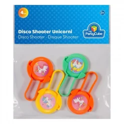 TOYS "R" US Blister con 4 lanza discos Unicornio (varios colores)