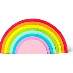 TOYS "R" US Bloc de notas adhesivas en forma de arcoíris, 152 piezas en 8 colores ㅤ