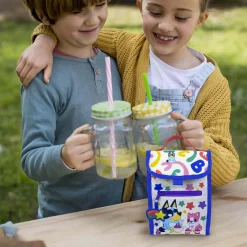 C Y P BRANDS Bluey - Bolsa de Merienda - Colección Rainbow