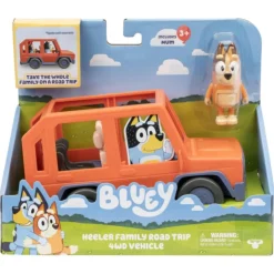 BLUEY - Coche 4×4 de la familia Heeler* Coleccionables Y Mini Mundos
