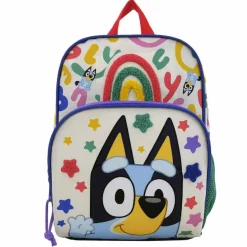 C Y P BRANDS Bluey - Mochila 30cm con bolsillo frontal - Colección Rainbow* Material Escolar