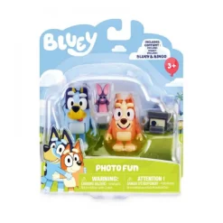 FAMOSA Bluey - Pack 2 figuras* Coleccionables Y Mini Mundos