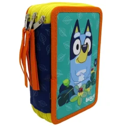 SO SLIME Bluey - Plumier triple Leaves* Material Escolar