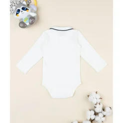 Prenatal Body bebé blanco con cuello navideño* Ropa Y Accesorios·Bodies|Recién Nacido·Ropa Y Accesorios