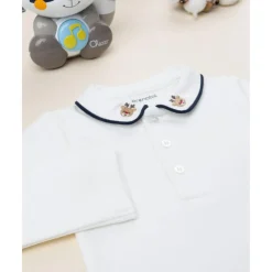 Prenatal Body bebé blanco con cuello navideño* Ropa Y Accesorios·Bodies|Recién Nacido·Ropa Y Accesorios