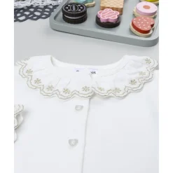 Prenatal Body bebé blanco con cuello bordado* Niña·Bebé Niña 3-36 Meses|Bebé Niña 3-36 Meses·Bodies