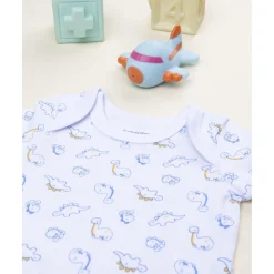 Prenatal Body bebé manga corta con estampado de dinosaurios