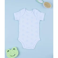 Prenatal Body de bebé en algodón blanco con estampado de perritos* Ropa Y Accesorios·Bodies|Recién Nacido·Ropa Y Accesorios