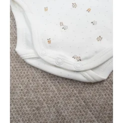 Prenatal Body niña blanco con estampado allover y cuello