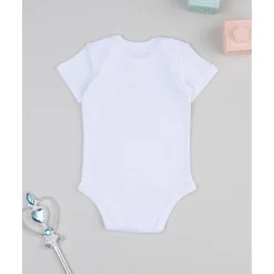 Prenatal Body niña blanco con unicornios