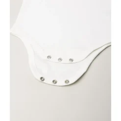 Prenatal Body niña blanco con volante en el cuello