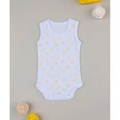 Prenatal Body niña blanco margaritas amarillas