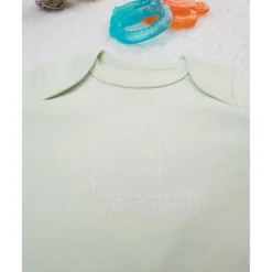 Prenatal Body niña verde con flores estilizadas* Recién Nacido·Ropa Y Accesorios|Ropa Y Accesorios·Bodies