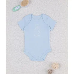 Prenatal Body niño azul claro de manga corta* Recién Nacido·Ropa Y Accesorios|Ropa Y Accesorios·Bodies