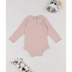 Prenatal Body rosa de manga larga para niña* Niña·Bebé Niña 3-36 Meses|Bebé Niña 3-36 Meses·Bodies