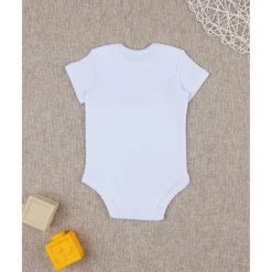 Prenatal Body unisex blanco bordado baby smile