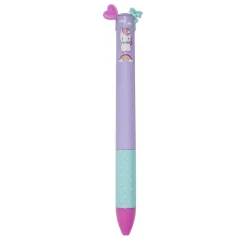 TOYS "R" US Bolígrafo dos colores Click Clack - Sueña en grande y Unicornio ㅤ