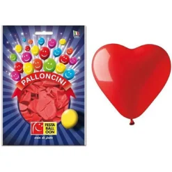 TOYS "R" US Bolsa con 14 globos corazón rojo