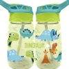 CLASSICS REVOLUTION, S.L. Botella cantimplora infantil de tritan 500ml con diseño de dinosaurio* Material Escolar