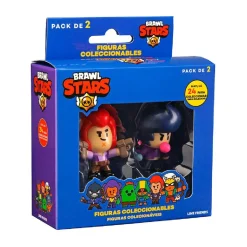 BIZAK Brawl Stars - Pack 2 figuras coleccionables (Varios modelos)* Figuras De Acción