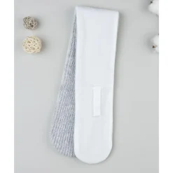Prenatal Bufanda niño gris/blanco