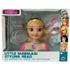 PRINCESAS DISNEY Busto de princesa con accesorios (varios modelos)* Muñecas