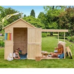 SOULET Cabaña infantil de madera Eugenie* Casas