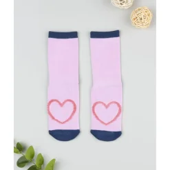 Prenatal Calcetines antideslizantes niña rosa corazones* Calzado Y Accesorios·Accesorios Y Complementos