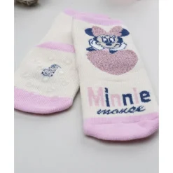 Prenatal Calcetines antideslizantes Minnie rosa para niña