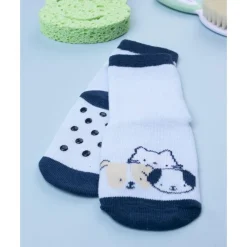 Prenatal Calcetines antideslizantes azul con animales* Calzado Y Accesorios·Accesorios Y Complementos