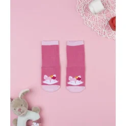 Prenatal Calcetines antideslizantes fucsia con motivo de zorro* Calzado Y Accesorios·Accesorios Y Complementos