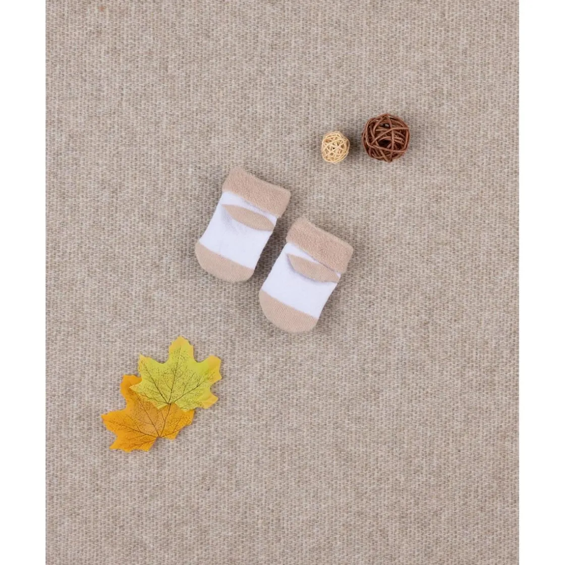 Prenatal Calcetines Sonajero Bebé "Oso"