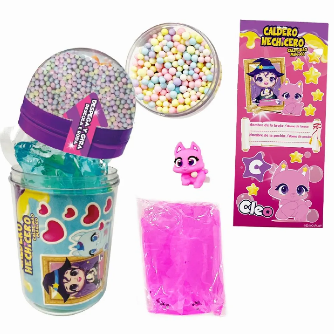 BIZAK Caldero Hechicero - Mascota encantada (Varios Modelos)* Arte Y Manualidades