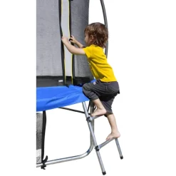 SOULET Cama elástica exterior de 427 cm con red, escalera y refuerzo de protección* Camas Elásticas