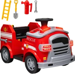 AIYAPLAY Camión de bomberos eléctrico