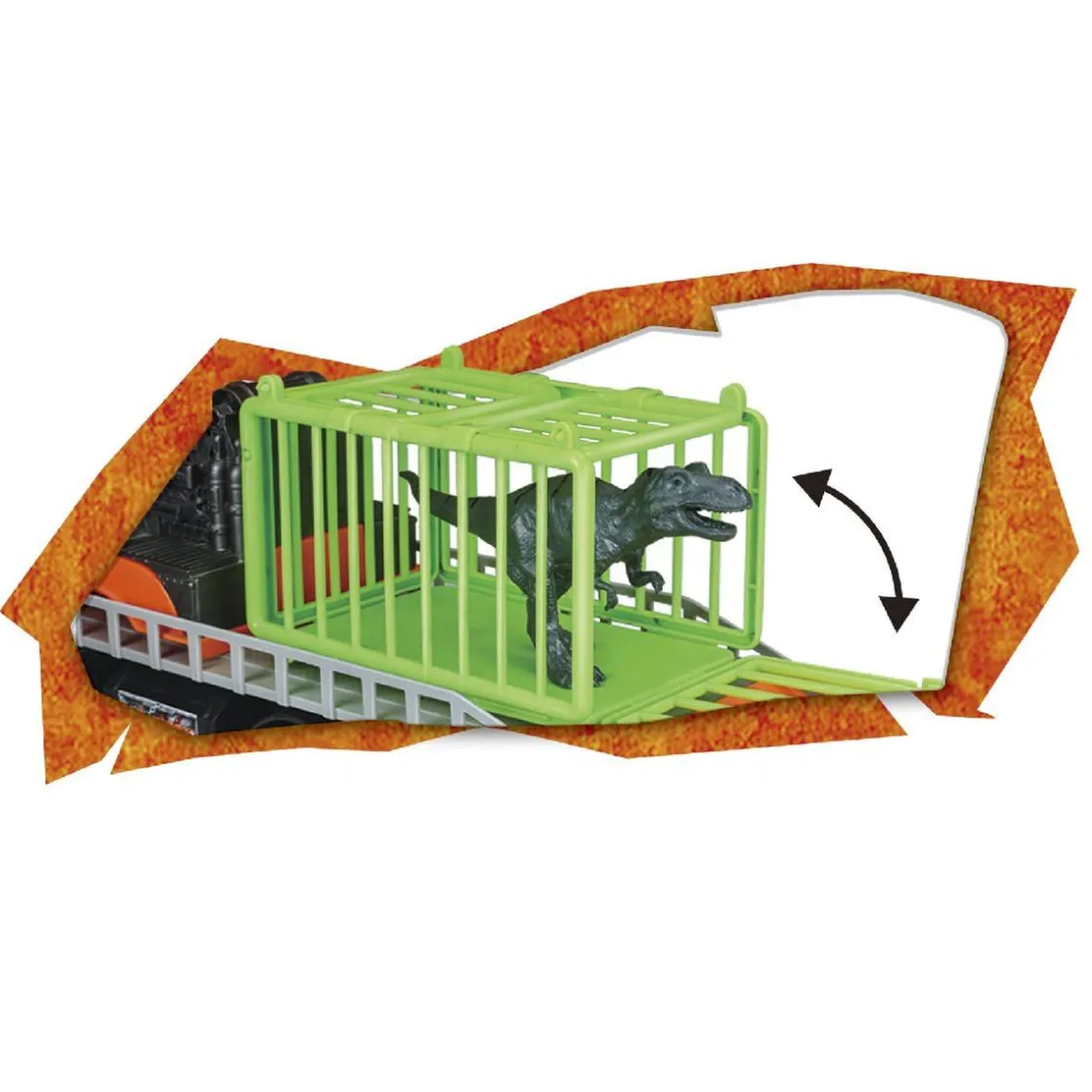 INVINCIBLE HEROS Camión de Rescate de Dinosaurios