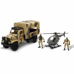 INVINCIBLE HEROS Camión y helicóptero militares* Figuras De Acción