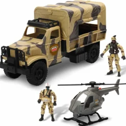 INVINCIBLE HEROS Camión y helicóptero militares* Figuras De Acción