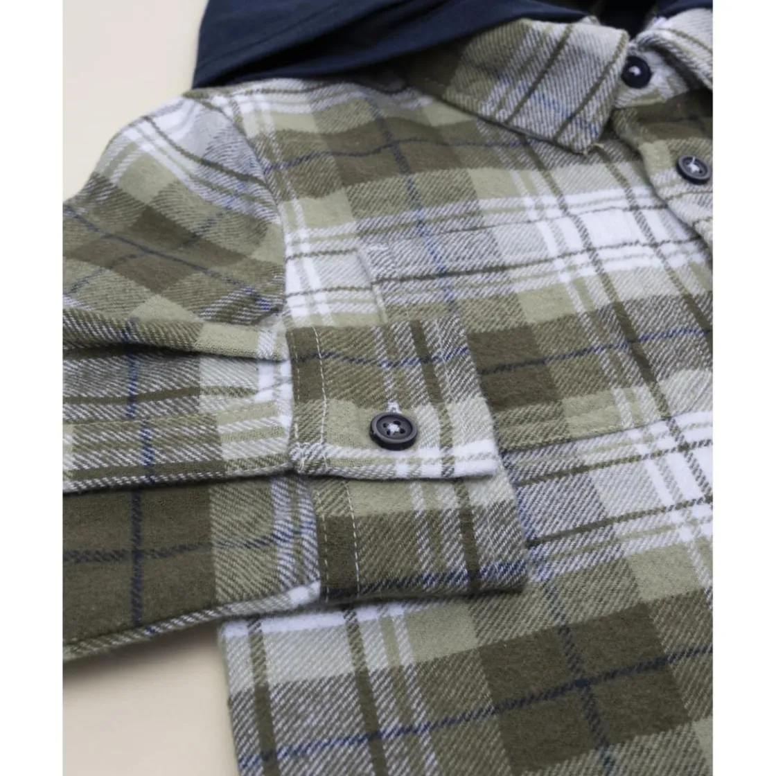 Prenatal Camisa de franela con capucha para niño* Niño·Niño 2-10 Años|Niño 2-10 Años·Camisas Y Camisetas