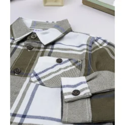 Prenatal Camisa de niño de franela verde* Niño·Bebé Niño 3-36 Meses|Bebé Niño 3-36 Meses·Camisas Y Camisetas