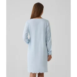 Prenatal Camisa de noche premamá azul con volantes y lunares* Premamá·Íntimo Y Noche|Íntimo Y Noche·Pijamas Y Camisones