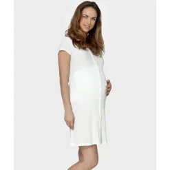 Prenatal Camisa de parto de media manga a costillas* Íntimo Y Noche·Camisetas Interiores Y Body|Premamá·Íntimo Y Noche