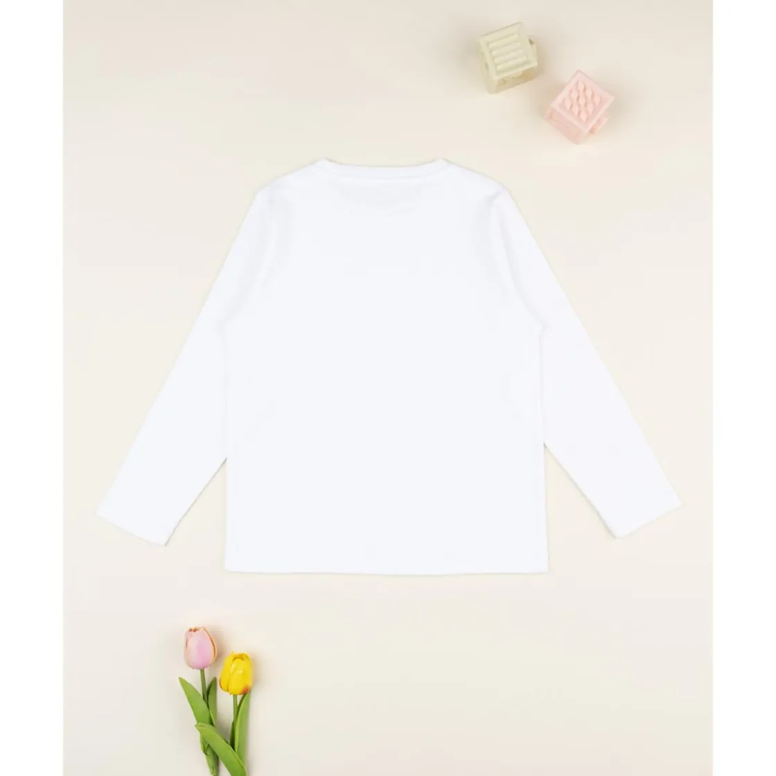 Prenatal Camiseta blanca básica para niño