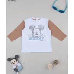 Prenatal Camiseta blanca con Mickey Mouse para niño* Bebé Niño 3-36 Meses·Camisas Y Camisetas|Niño·Bebé Niño 3-36 Meses