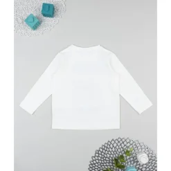 Prenatal Camiseta blanca de manga larga para niño con estampado de Sonic* Niño·Niño 2-10 Años|Niño 2-10 Años·Camisas Y Camisetas