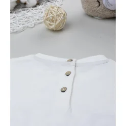 Prenatal Camiseta blanca de niño con tres osos