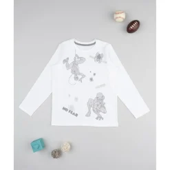 Prenatal Camiseta blanca niño Spiderman