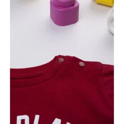 Prenatal Camiseta burdeos con estampado 