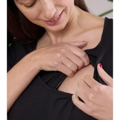 Prenatal Camiseta de lactancia en algodón Negro* Moda·Camisetas|Premamá·Moda